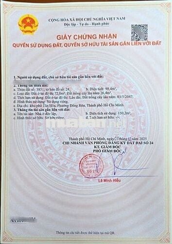 Nhà 1 trệt lầu hoàn công mặt tiền nguyễn Thiện thuật ngay làng đại học