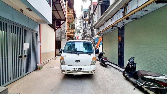Bán mảnh đất Tam Trinh ngõ ô tô thông kinh doanh, Dt 52m2, mt 4m.