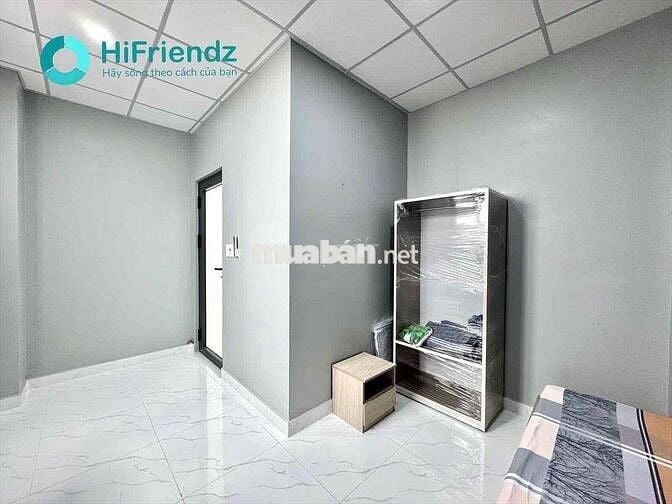 Nhà mới 100%, có máy giặt riêng, free xe, oto vào tận nhà, sát cầu chu