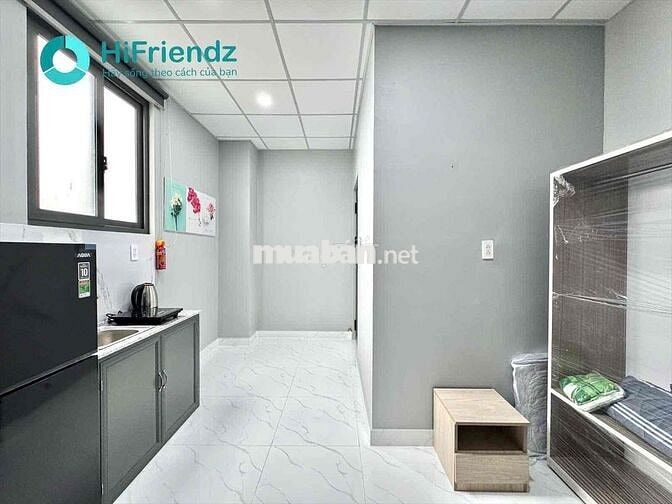 Nhà mới 100%, có máy giặt riêng, free xe, oto vào tận nhà, sát cầu chu