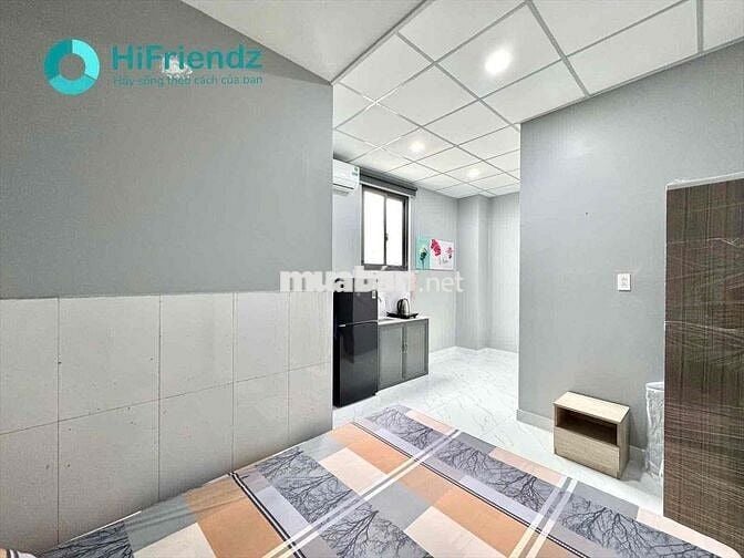Nhà mới 100%, có máy giặt riêng, free xe, oto vào tận nhà, sát cầu chu