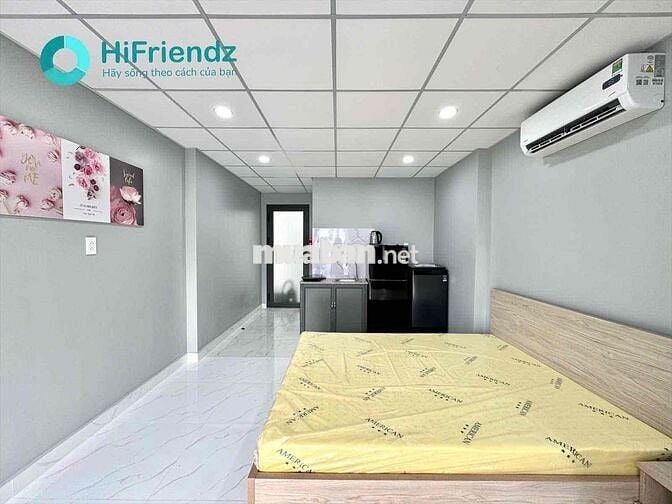Khai trương phòng studio full nt máy giặt riêng, ban công, cửa sổ, 9p