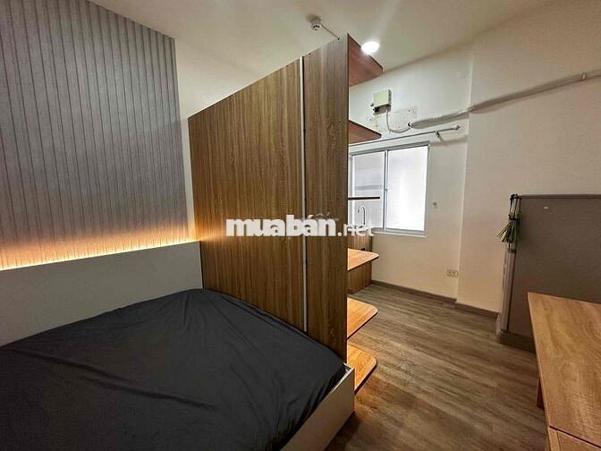 Trống lại 2 căn studio mới xây sát quận 1 Full nội thất giá cực hời