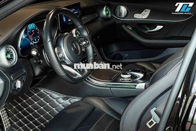 Mercedes C300 AMG đen nt đen sx2021 đi 38k km