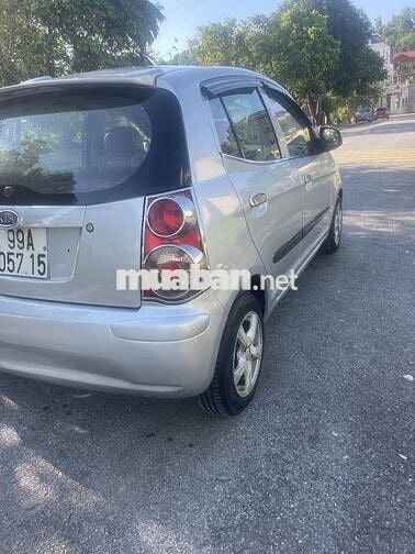 Kia Morning 2008 số sàn, màu bạc