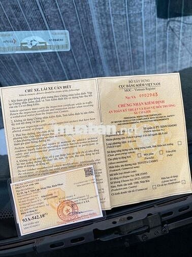 Toyota Camry 1988 chính chủ, máy số chất.