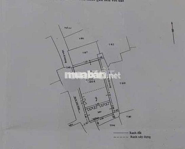 🌹 Văn Thân - Nhỉnh 7 đồng (tl) - góc 2 mặt tiền hẻm - 7x16 nở hậu