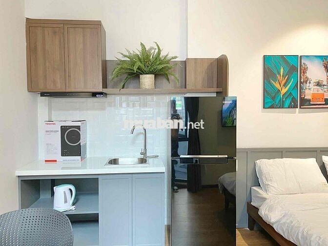 CĂN HỘ 1 PHÒNG NGỦ CAO CẤP NGAY CUỐI ĐƯỜNG TÊN LỬA - Mới 100% SANG