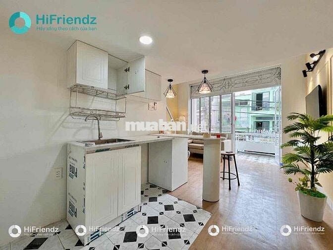 Duplex Ban Công Mới Xây Bình Thạnh Gần Hàng Xanh Cầu Bông Quận 1