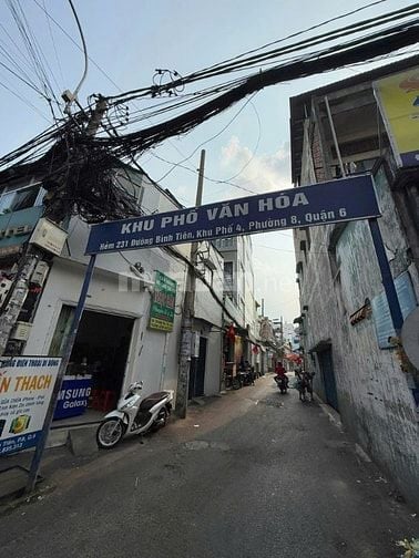 ✅Nhà hẻm Bình Tiên, phường 8 , quận 6