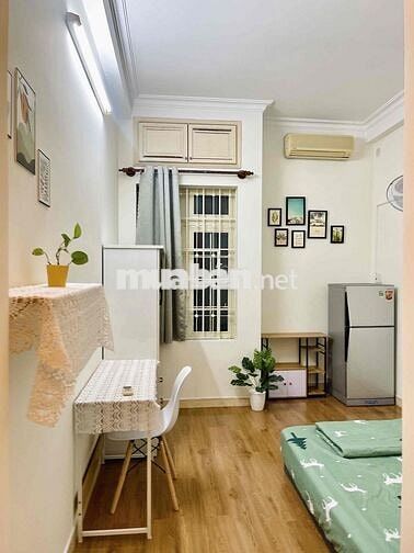 Phòng vintage, giá đẹp, phường 7 Bình Thạnh gần chợ cây Quéo, sát Q3,