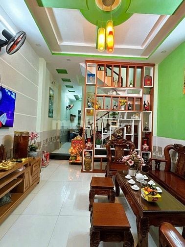 4x17 Nhà 1 trệt 2 lầu (4pn)-Hẻm /sẹc thông đường số 10