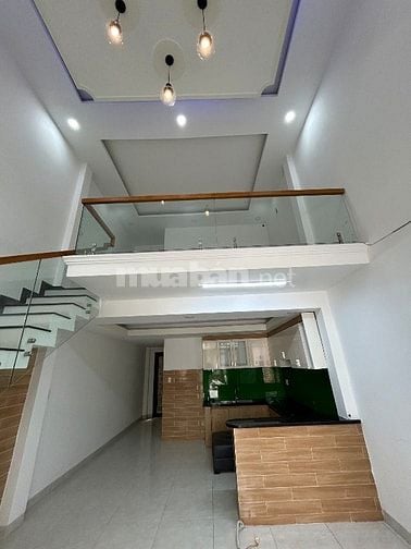 Nhà Đep 4.5x13,Xây 1 Trệt 1 lửng,mới tinh