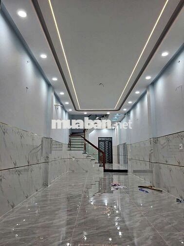 [Chính chủ] Nhà mặt tiền mới xây 80m2, 2 lầu 1 trệt, quận Bình Tân