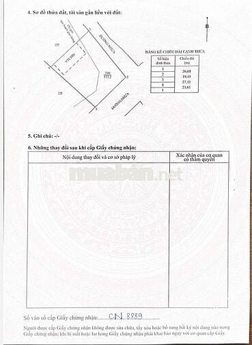 Ngộp bank cần bán gấp lô đất Phước Hải 577m2 cách biển 2km