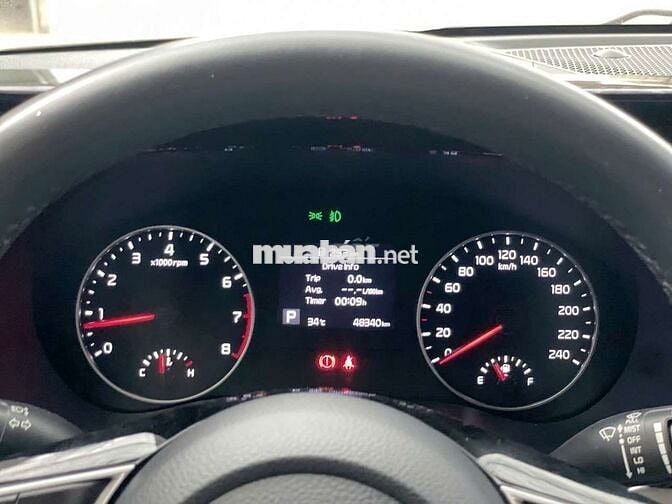 Kia Seltos 2021 Luxury 1.4 Turbo,màu vàng,48000 km