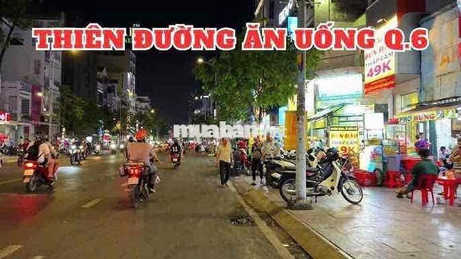 Cho Thuê Nhà Mat Tiền Khu An Uong -Hậu Giang-Quận 6