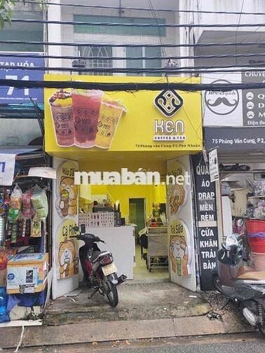 Sang lại quán cà phê, trà sữa mang đi
