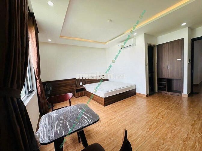 Studio mới 100%, 38m2, chỉ 7tr5, có dịch vụ dọn phòng, cửa sổ thoáng