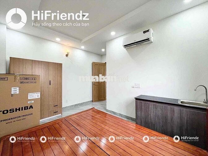 PHÒNG BANCOL CỬA SỔ FULL NỘI THẤT GẦN ĐẠI HỌC NGUYỄN TẤT THÀNH