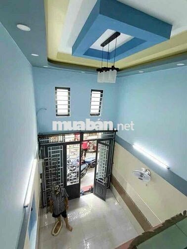 ĐỘI CUNG-NHÀ MỚI 4 TẦNG-NỞ HẬU TÀI LỘC- HẺM 5M THÔNG-