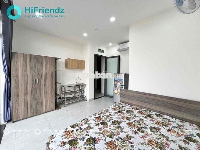 PHÒNG BAN CÔNG THOÁNG FULL NỘI THẤT NGAY VƯỜN LÀI GẦN NGUYỄN TẤT THÀNH