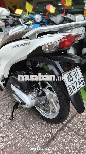 Xe máy Honda Vision màu trắng, 19974 km