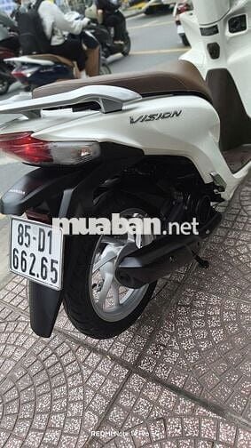Xe máy Honda Vision màu trắng, 19974 km
