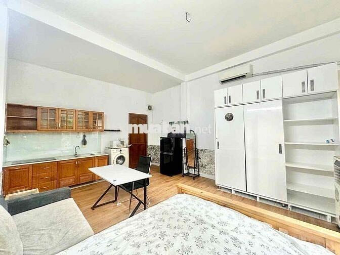 🏢 GIÁ THẬT ! CHDV STUDIO_BALCONY_35m2_FULL NT ( view mặt tiền , metro)