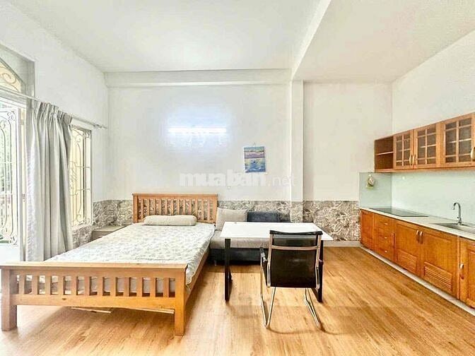 🏢 GIÁ THẬT ! CHDV STUDIO_BALCONY_35m2_FULL NT ( view mặt tiền , metro)