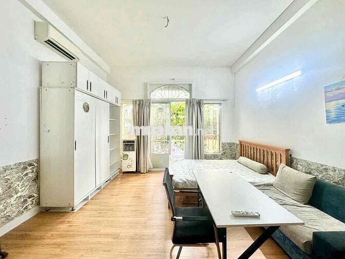🏢 GIÁ THẬT ! CHDV STUDIO_BALCONY_35m2_FULL NT ( view mặt tiền , metro)