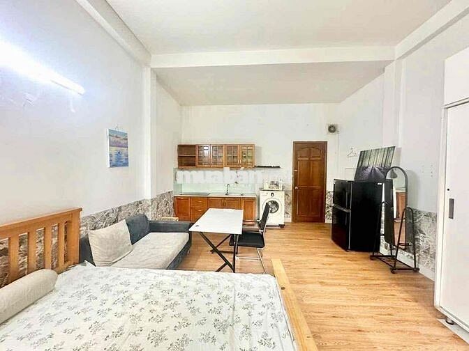 🏢 GIÁ THẬT ! CHDV STUDIO_BALCONY_35m2_FULL NT ( view mặt tiền , metro)