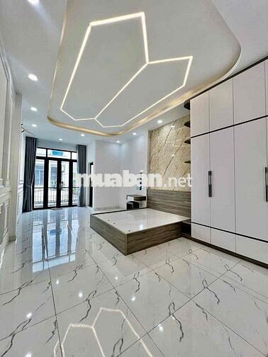 Nhà Mới Đẹp DT 4x22 1Trệt 1Lầu 3Pn 3Wc Sân Đậu Ôtô Hẻm Xe Tải An Ninh