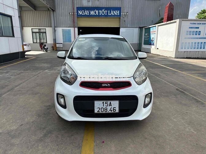Kia Morning 2015 1.25 MT mua về chỉ việc chạy