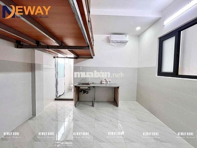 🍃 Duplex Gác Cao Siêu Rộng Sẵn Máy Lạnh - Qua HUIT 7P Đi Xe