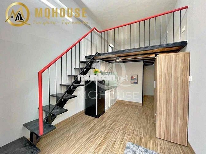 Cho thuê phòng có gác gần Etown Cộng Hoà_Đại Học GreenWich QTB