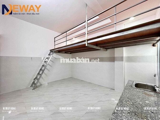 🍃 Duplex Gác Cao Siêu Rộng Sẵn Máy Lạnh - Qua HUIT 7P Đi Xe