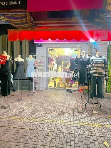 Cho thuê mặt tiền đường Minh Phụng 32m2 nở hậu
