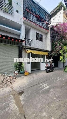 BÁN NHÀ 3 TẦNG NGUYỄN VĂN QUÁ - 4M X 6M - HXH THÔNG -  NHỈNH 2 TỶ