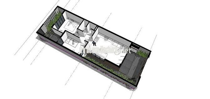 Chính chủ bán đất 2 mặt kiệt Oto hướng ĐN, TB, 100m2 ngang 6m