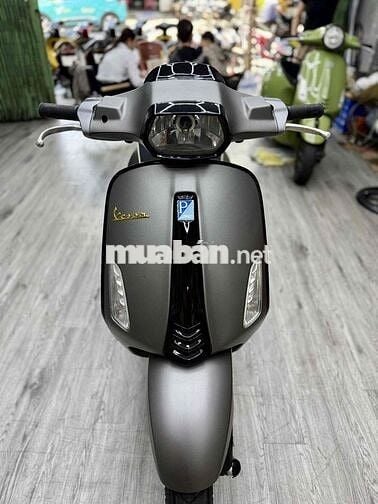 Vespa sprint 217 xám khói thần thánh siêu đẹp
