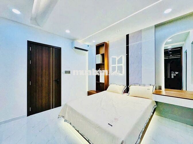 BÁN NHÀ MỚI CÓ THANG MÁY ĐƯỜNG 10M – LÊ ĐỨC THO – 4 LẦU FULL NT