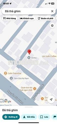 Đất trung tâm Thị Xã Hương Thuỷ