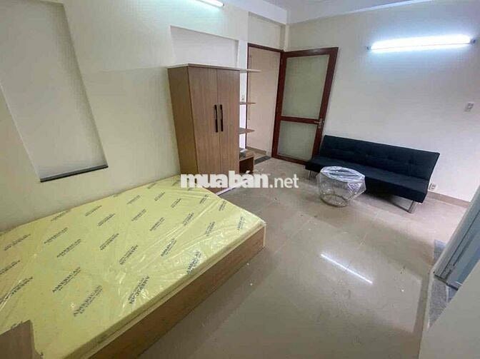 Cho thuê căn hộ Studio Cửa sổ thoáng Q8 gần Parc Mall, nhà thờ Nam Hải