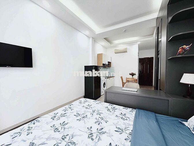 Cho Thuê Căn Hộ Full NT ở Lê Thị Riên,q1 máy giặc riêng bancong rộng