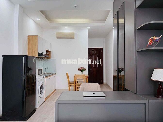 Cho Thuê Căn Hộ Full NT ở Lê Thị Riên,q1 máy giặc riêng bancong rộng
