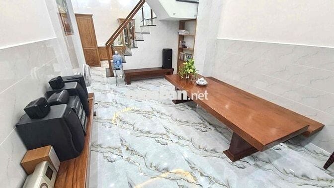 Cho thuê nhà mới 100% 3 tầng kdc Sông Đà,/đường B, p.HBC 14tr TL