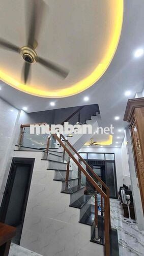 Cho thuê nhà mới 100% 3 tầng kdc Sông Đà,/đường B, p.HBC 14tr TL