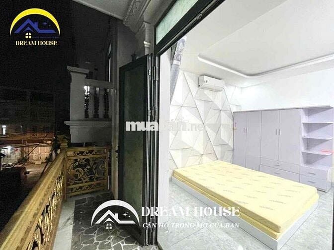 CĂN HỘ STUDIO MỚI XÂY - BANCOL LỚN  - ĐẦY ĐỦ TIỆN NGHI - AN NINH