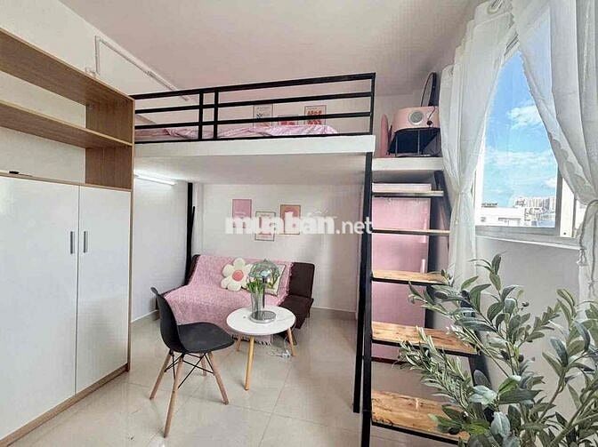 Cho Thuê Căn Hộ Duplex Ngay Vòng Xoay Cống Quỳnh tháng 10/2025
